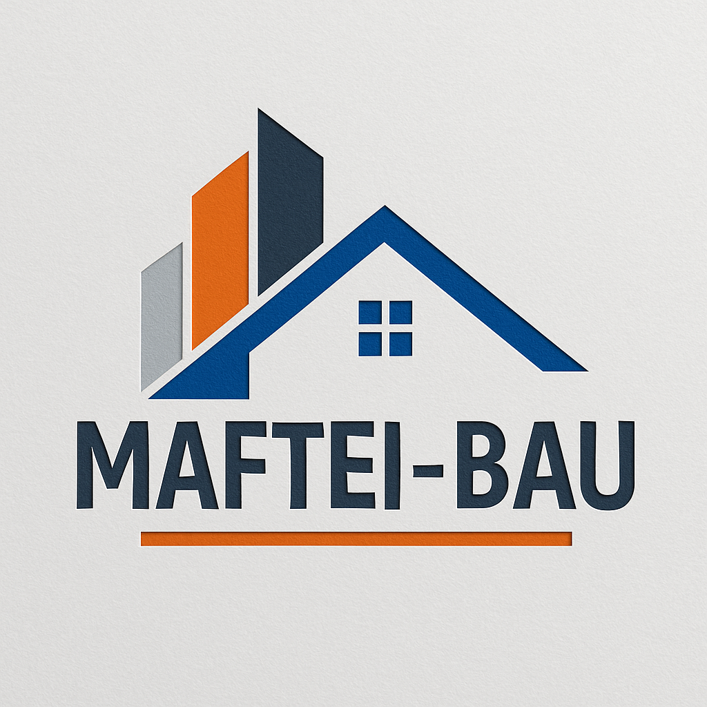 Maftei-Bau Logo White